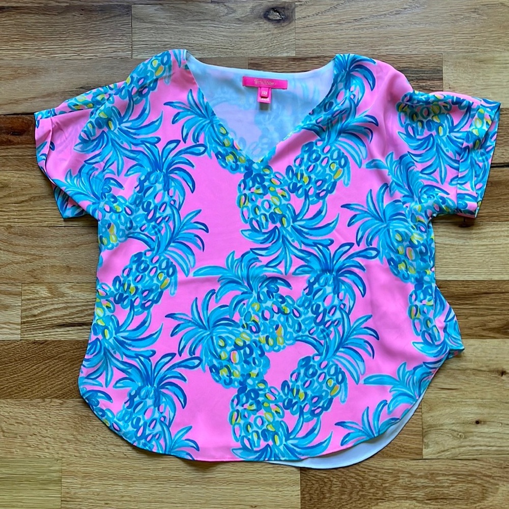 Lilly Pulitzer Silk Blouse